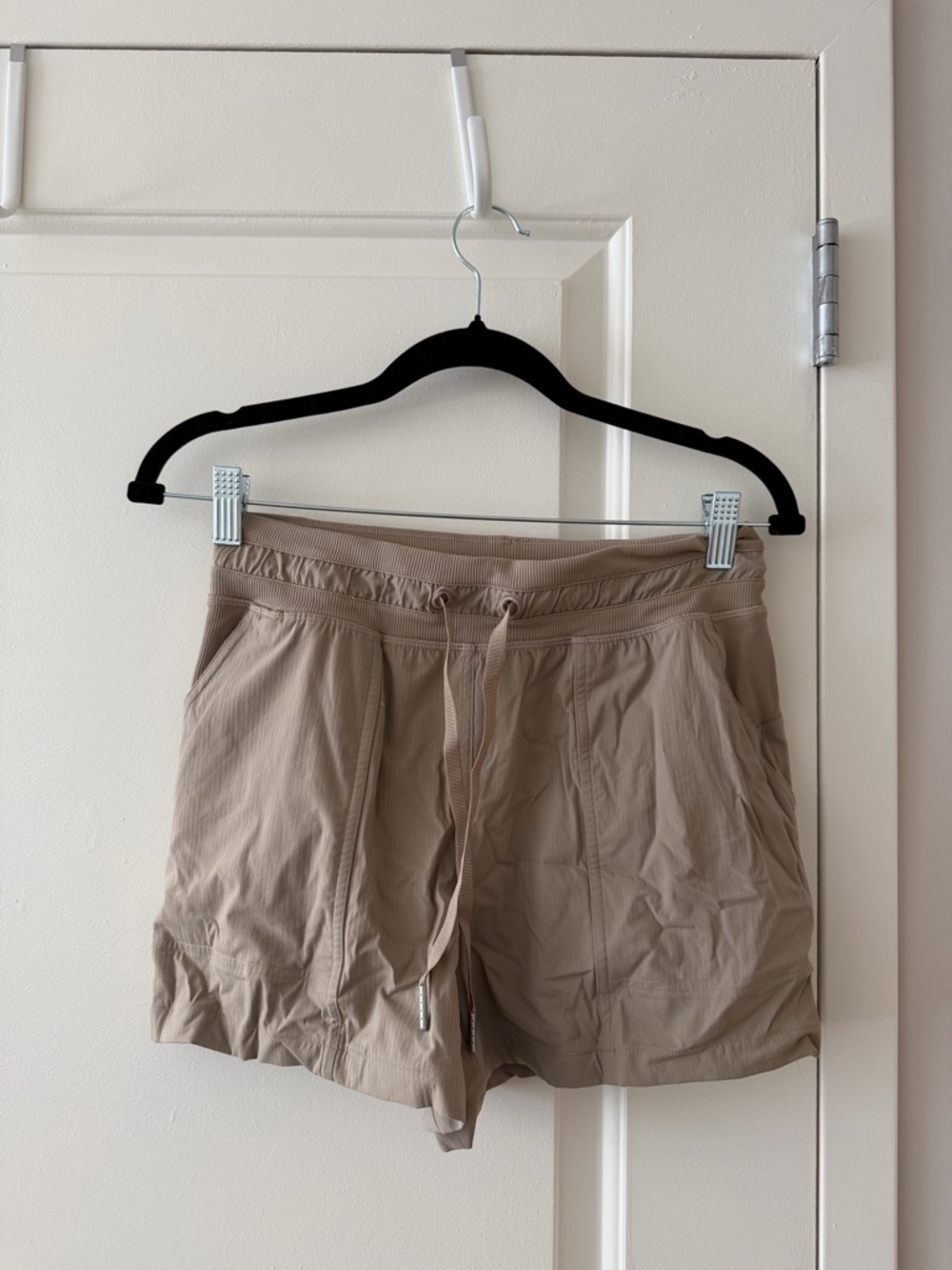 Green lululemon shorts